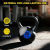 NEWBULIG Kettlebell Set Black 10-20 lbs Strength Training-3