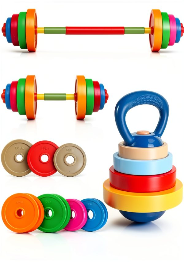Sepco Kids Weight Set Adjustable Plastic Strength Training-5