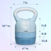 Adjustable Kettlebell Yes4All Cement Build for Home-1