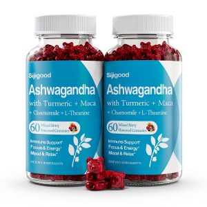Ashwagandha Gummies Mixed Berry Stress Relief Supplement-0