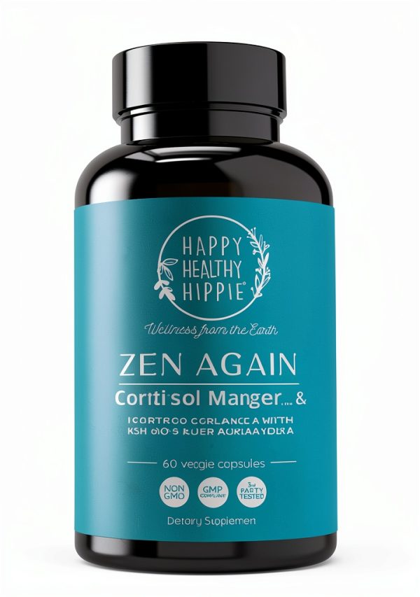 Zen Again Ashwagandha Cortisol Support Vegan Capsules-0