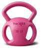 Yes4All 10lb Pink Kettlebell Iron Three‑Handle-1