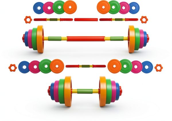 Sepco Kids Weight Set Adjustable Plastic Strength Training-2