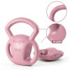 Yes4All 10lb Pink Kettlebell Iron Three‑Handle-4