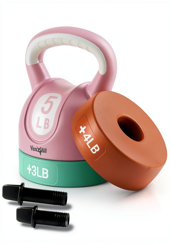 Adjustable Kettlebell Yes4All Cement Portable-2