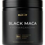ELMNT Black Maca Supplement Organic Root Capsules Men Women-0