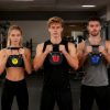 NEWBULIG Kettlebell Set Black 10-20 lbs Strength Training-6