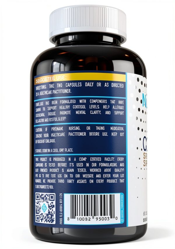 Cortisol Support Supplement Ashwagandha L-Theanine Magnolia-2