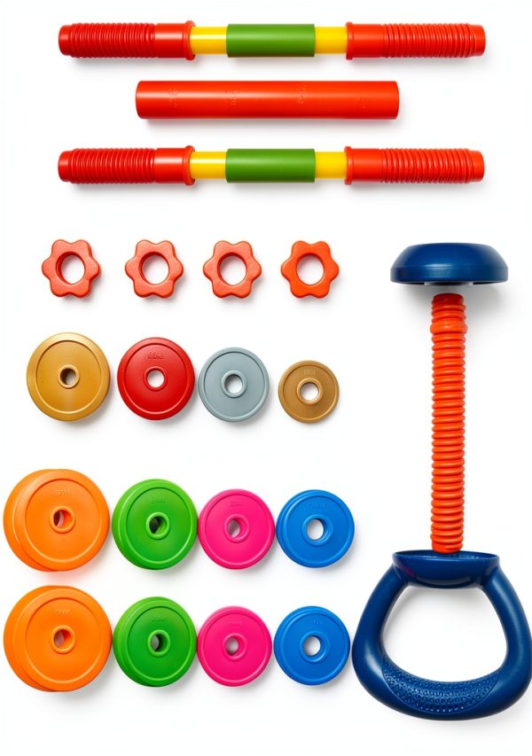Sepco Kids Weight Set Adjustable Plastic Strength Training-3