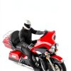 Live4Fun 13in Clear Motorcycle Windshield PC Clear-1