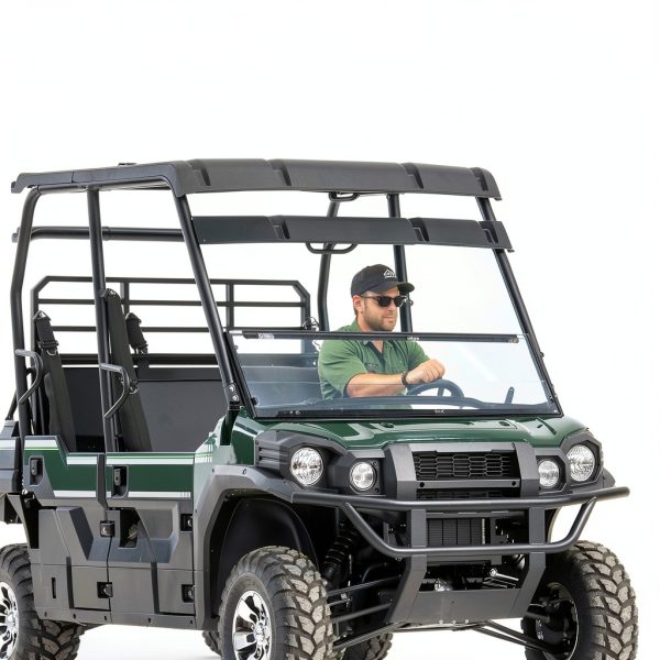 Mule Pro Flip Windshield StarknightMT UV Guard-2