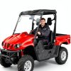 Yamaha Rhino Windshield StarknightMT Polycarbonate Scratch Resistant-7