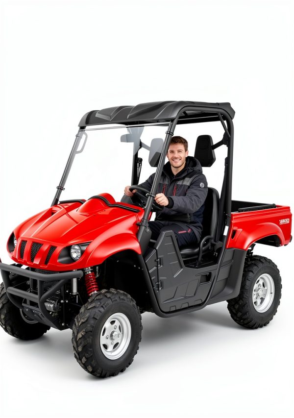 Yamaha Rhino Windshield StarknightMT Polycarbonate Scratch Resistant-7