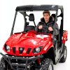 Yamaha Rhino Windshield StarknightMT Polycarbonate Scratch Resistant-1