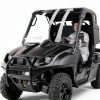 KEMIMOTO UTV Front Windshield for Rhino 450/660/700 Polished Vented PC-5