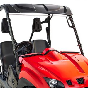 Yamaha Rhino Windshield StarknightMT Polycarbonate Scratch Resistant-0