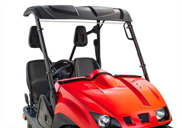 Yamaha Rhino Windshield StarknightMT Polycarbonate Scratch Resistant-0