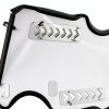 KEMIMOTO UTV Front Windshield for Rhino 450/660/700 Polished Vented PC-1