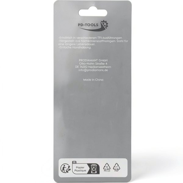 Scroll Saw Blades 127mm 18-Piece Set by PD Tools Carbon Steel Fine Cut-1