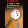 Olson Saw CT62900 0.053×0.018‑Inch 6 TPI Scroll Saw Blade-2