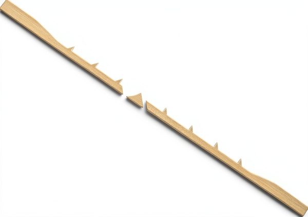 Pégas Modified Geometry 5" Scroll Saw Blade Pack of 12 - 12 TPI-0