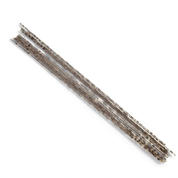 Scroll Saw ZJchao 12pcs Spiral Teeth Fine Cut Scroll Saw Blades #7-0