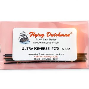 Flying Dutchman Ultra Reverse #2/0 Six Dozen Pinless Scroll Saw Blades Pack-0