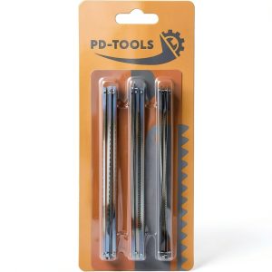 Scroll Saw Blades 127mm 18-Piece Set by PD Tools Carbon Steel Fine Cut-0