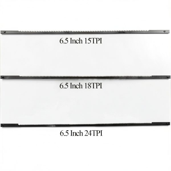 6-1/2 Inch Coping Saw Blades 45 Pack Hiizug SK5 Steel Scroll Blades-7