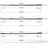 6-1/2 Inch Coping Saw Blades 45 Pack Hiizug SK5 Steel Scroll Blades-1