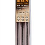 Olson Reverse Tooth Scroll Saw Blades 5" Long FR49202 Assortment Pack-0