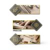 SE Jeweler's Piercing Saw Blade Set 144-Piece Steel for 6" Frames-5