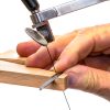 SE Jeweler's Piercing Saw Blade Set 144-Piece Steel for 6" Frames-9