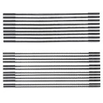 FOXBC Plain End Scroll Saw Blade 5 Inch, 24 Pack (28TPI, 10TPI)-0