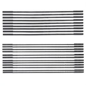 FOXBC Plain End Scroll Saw Blade 5 Inch, 24 Pack (28TPI, 10TPI)-0