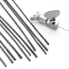 SE Jeweler's Piercing Saw Blade Set 144-Piece Steel for 6" Frames-7