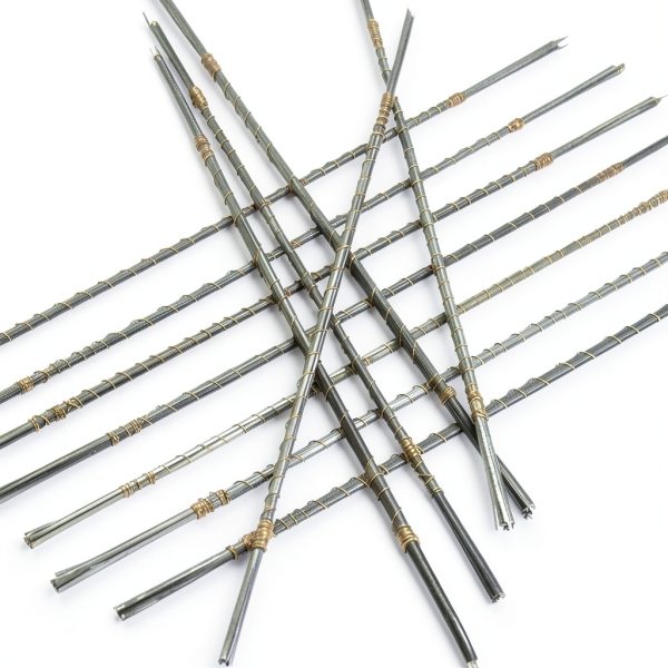 SE Jeweler's Piercing Saw Blade Set 144-Piece Steel for 6" Frames-0