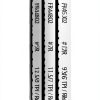 Olson Reverse Tooth Scroll Saw Blades 5" Long FR49202 Assortment Pack-1