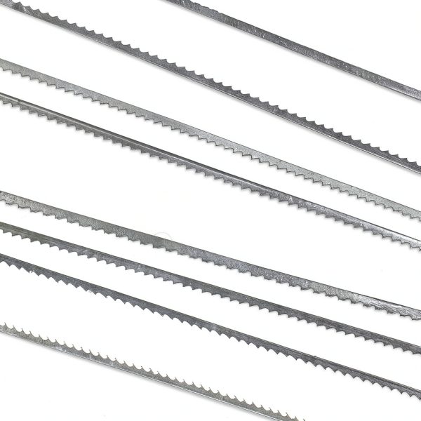 SE Jeweler's Piercing Saw Blade Set 144-Piece Steel for 6" Frames-6