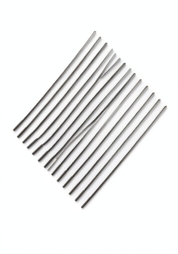 FOXBC 5 Inch Plain End Scroll Saw Blade Set, 36 Pack (28TPI, 12 TPI, 10TPI)-2