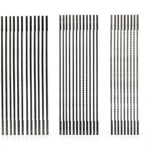 FOXBC 5 Inch Plain End Scroll Saw Blade Set, 36 Pack (28TPI, 12 TPI, 10TPI)-0