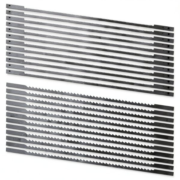 Scroll Saw Blades Alrhso 5 Inch Plain End 24 Pack 28TPI & 10TPI-0