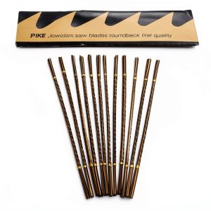 Pike Jeweler's Saw Blades #3/0 144 Pack Grobet USA Alloy Steel Blades-0